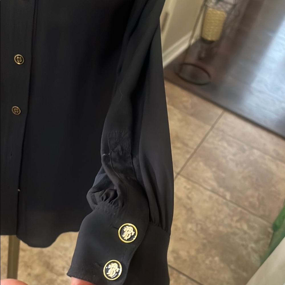 Tory Burch Black Button-Down Blazer - image 6